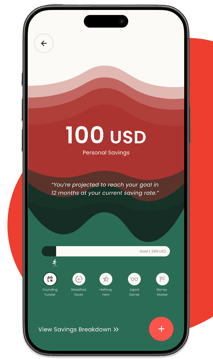 Savings Screenshot